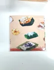 ผ้าเช็ดหน้า (ลายขนมไทย) ขนาด 30x30 ซม.